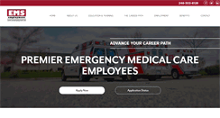 Desktop Screenshot of emsemployment.net